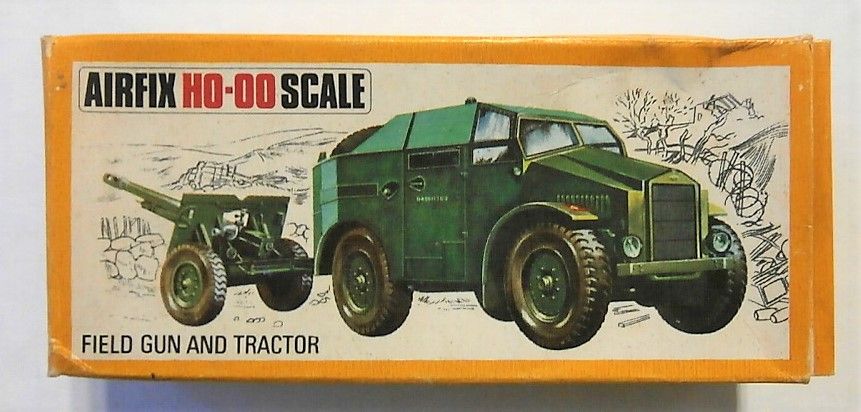 AIRFIX HO/OO 1664 FIELD GUN   TRACTOR