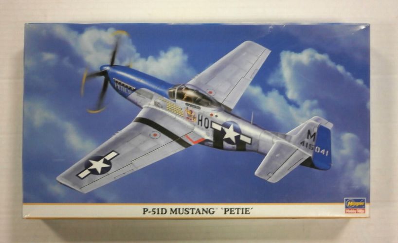 HASEGAWA 1/48 09707 P-51D MUSTANG PETIE