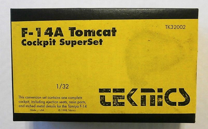 TEKNICS 1/32 32002 F-14A TOMCAT COCKPIT SUPER SET