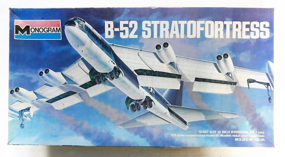 MONOGRAM 1/72 8292 B-52 STRATOFORTRESS  UK SALE ONLY 