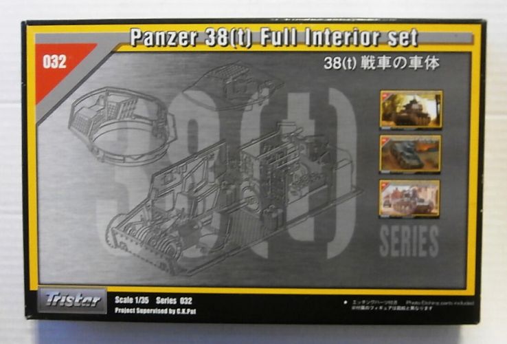 TRISTAR 1/35 35032 PANZER 38 T  FULL INTERIOR SET