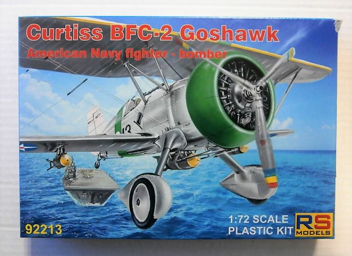 RS MODELS 1/72 92213 CURTISS BFC-2 GOSHAWK