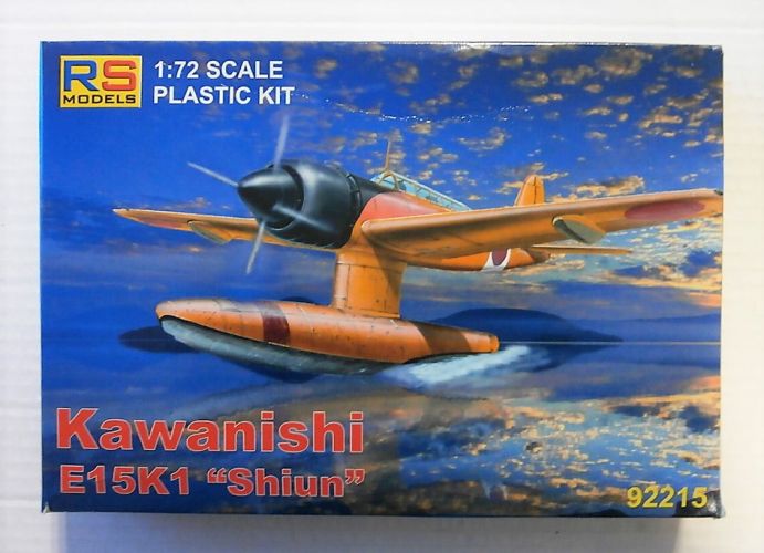 RS MODELS 1/72 92215 KAWANISHI E15K1 SHIUN FLOAT PLANE