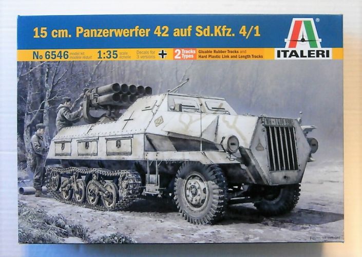 ITALERI 1/35 6546 15CM PANZERWERFER 42 AUF SD.KFZ 4/1
