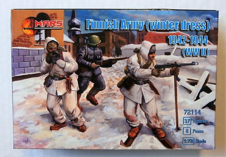 MARS 1/72 72114 FINNISH ARMY  WINTER DRESS  1942-1944