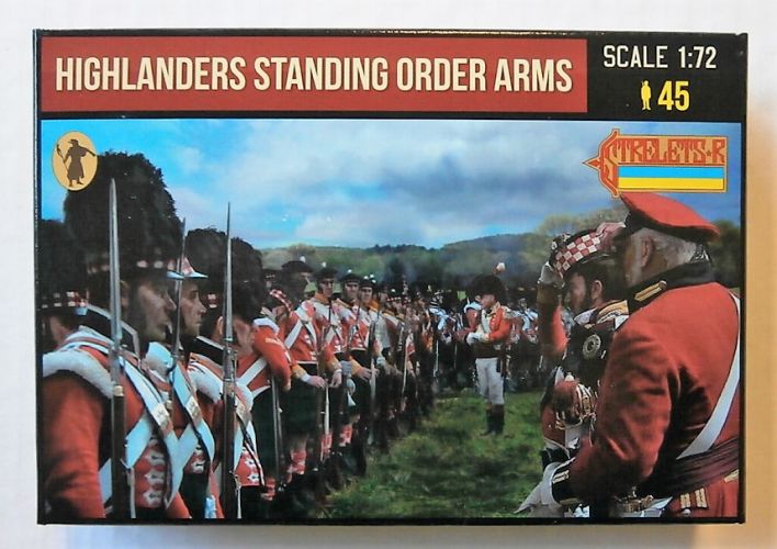 STRELETS 1/72 200 HIGHLANDERS STANDING ORDER ARMS
