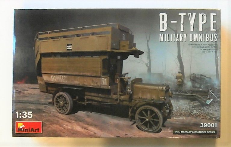 MINIART 1/35 39001 B-TYPE MILITARY OMNIBUS