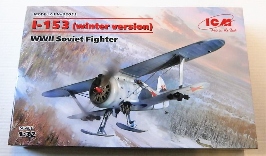 ICM 1/32 32011 I-153 WINTER VERSION