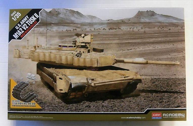 ACADEMY 1/35 13504 US ARMY M1A2 V2 TUSK II