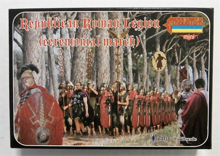 STRELETS 1/72 M102 REPUBLICAN ROMAN LEGION  CEREMONIAL MARCH 