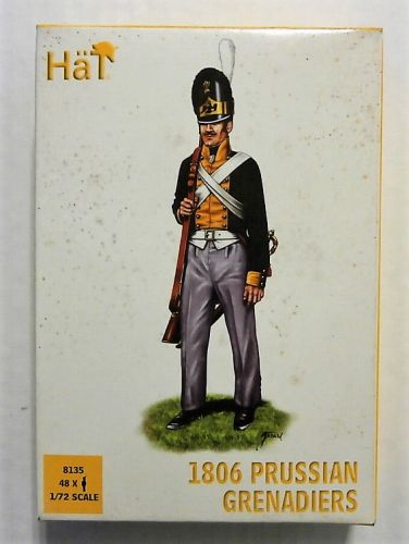 HAT INDUSTRIES 1/72 8135 1806 PRUSSIAN GRENADIERS