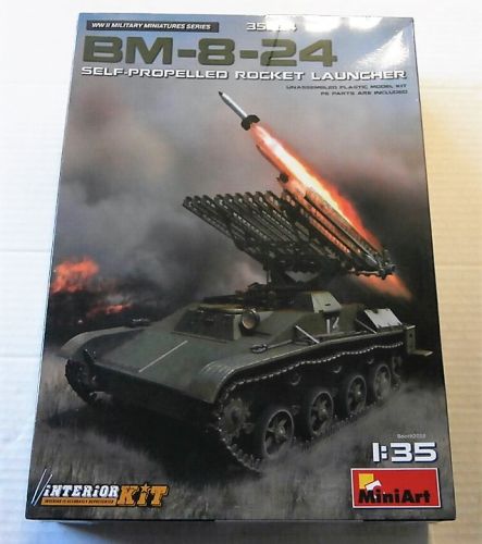MINIART 1/35 35234 BM-8-24 SELF PROPELLED ROCKET LAUNCHER