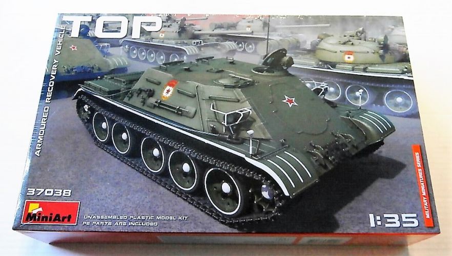 MINIART 1/35 37038 TOP ARMOURED RECOVERY VEHICLE