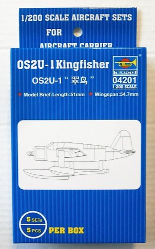 TRUMPETER 1/200 04201 OS2U-1 KINGFISHER