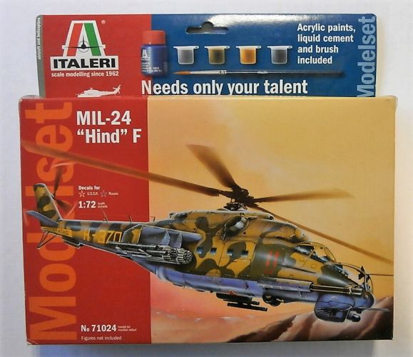 ITALERI 1/72 71024 MIL-24 HIND F