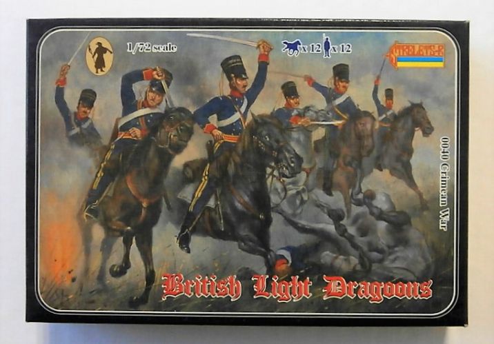 STRELETS 1/72 0040 CRIMEAN WAR BRITISH LIGHT DRAGOONS