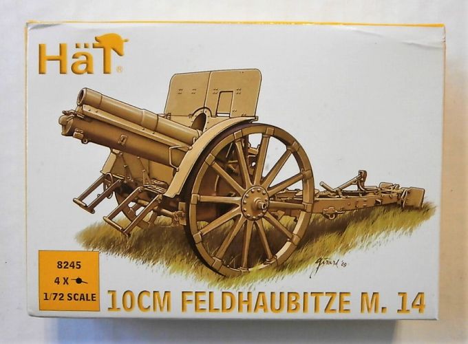 HAT INDUSTRIES 1/72 8245 10CM FELDHAUBITZE M.14