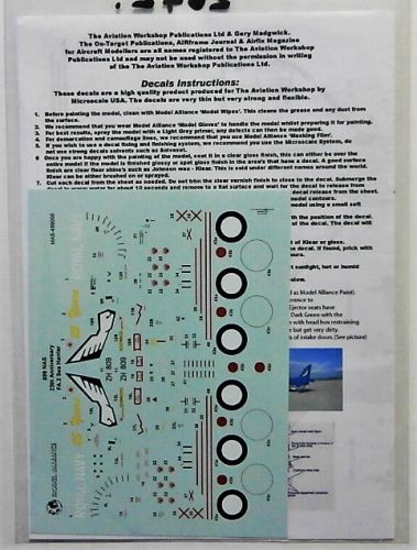 MODEL ALLIANCE 1/48 2642. 489008 SEA HARRIER FA2 899 NAS 25 YEARS ANNIVERSARY SPECIAL