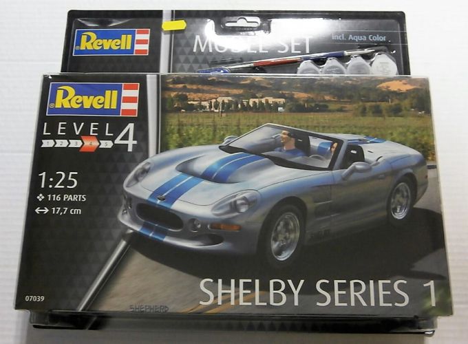 REVELL 1/25 67039 SHELBY SERIES 1  MODEL SET 