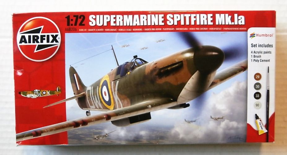AIRFIX 1/72 68206 SUPERMARINE SPITFIRE MK.Ia