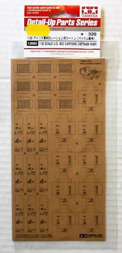 TAMIYA 1/35 12685 U.S. MCI CARTONS  VIETNAM WAR 