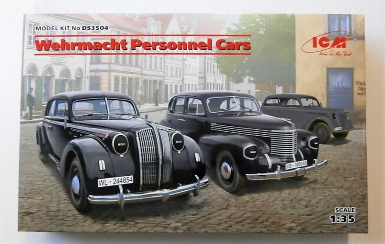 ICM 1/35 DS3504 WEHRMACHT PERSONNEL CARS