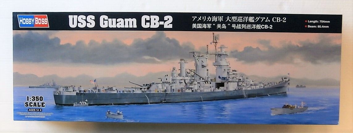 HOBBYBOSS 1/350 86514 USS GUAM CB-2  UK SALE ONLY 