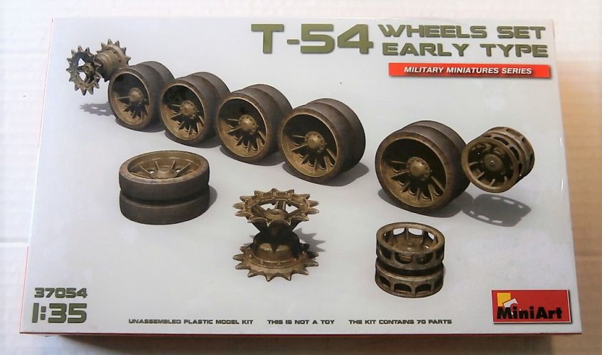 MINIART 1/35 37054 T-54 WHEELS SET EARLY TYPE