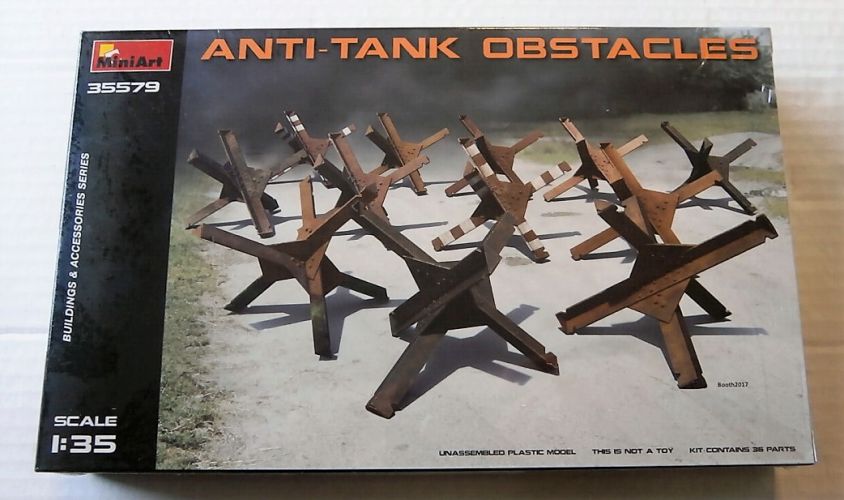 MINIART 1/35 35579 ANTI-TANK OBSTACLES