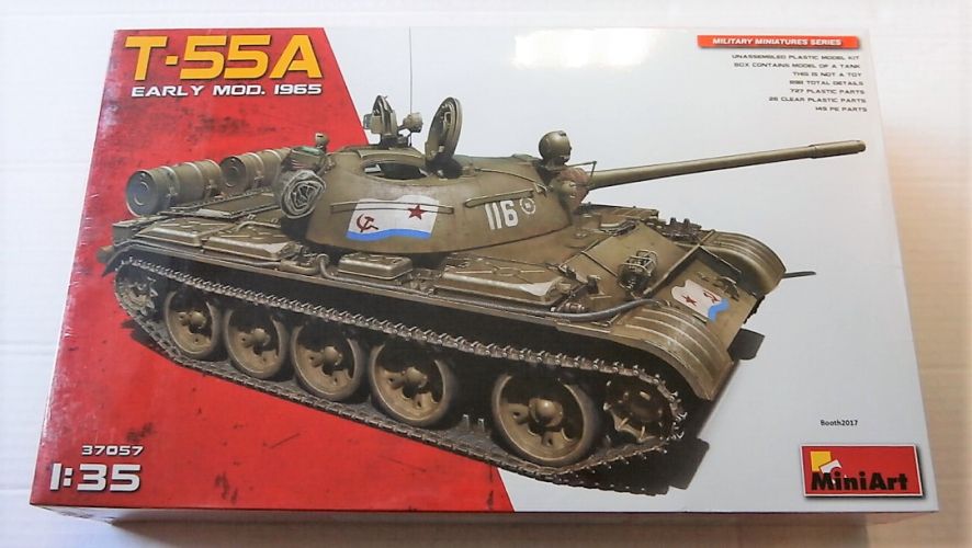 MINIART 1/35 37057 T-55A EARLY MOD 1965