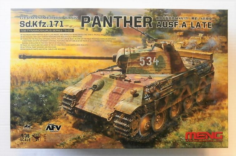 MENG 1/35 TS-035 SD.KFZ.171 PANTHER AUSF.A LATE