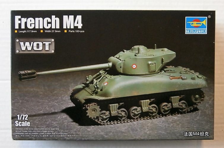 TRUMPETER 1/72 07169 FRENCH M4