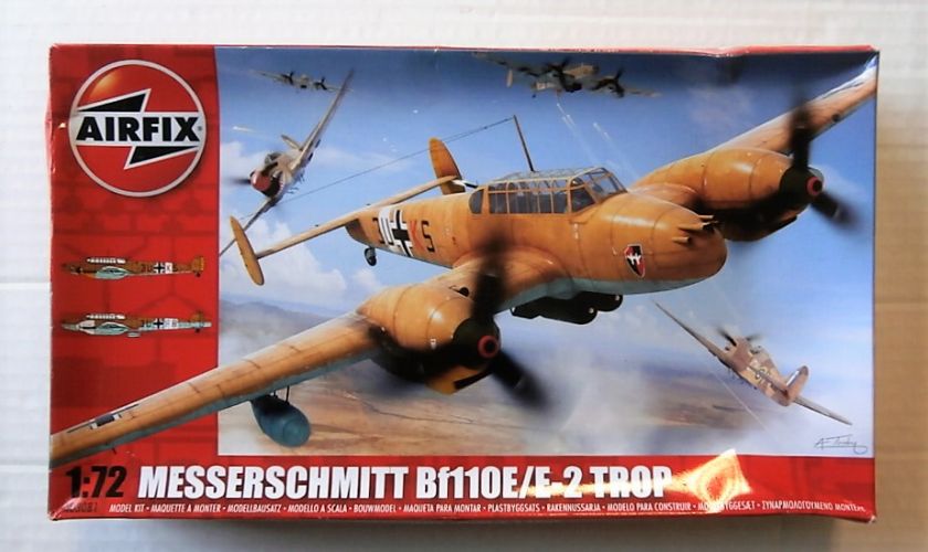 AIRFIX 1/72 03081 MESSERSCHMITT Bf 110E/E-2 TROPICAL