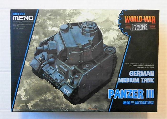 MENG  WWT-005 PANZER III GERMAN MEDIUM TANK WORLD WAR TOON