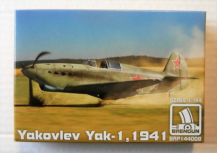 BRENGUN 1/144 144008 YAKOVLEV YAK-1 1941