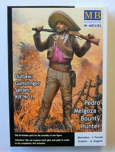 MASTERBOX 1/35 35205 OUTLAW GUNSLINGER SERIES 3 - PEDRO MELGOZA BOUNTY HUNTER