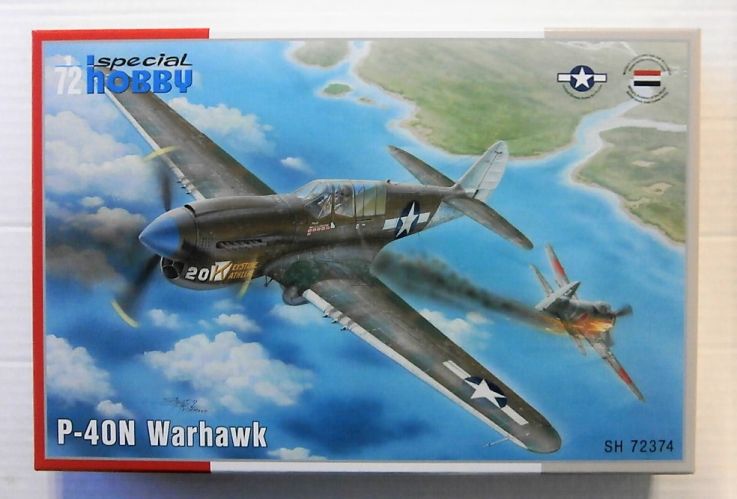 SPECIAL HOBBY 1/72 72374 P-40N WARHAWK