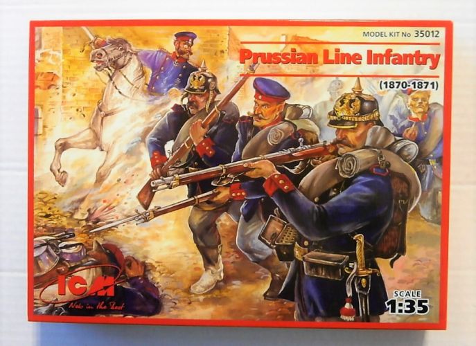 ICM 1/35 35012 PRUSSIAN LINE INFANTRY 1870-71