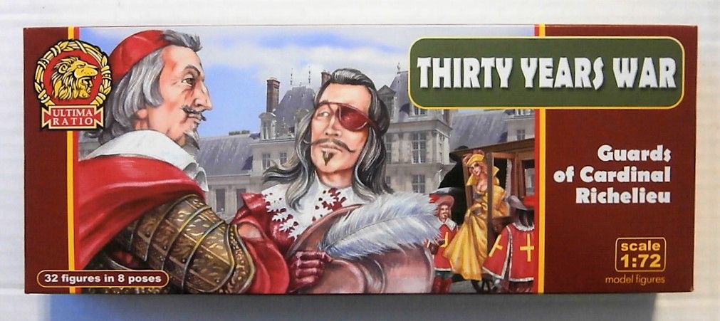 ULTIMA RATIO 1/72 UR012 GUARDS OF CARDINAL RICHELIEU