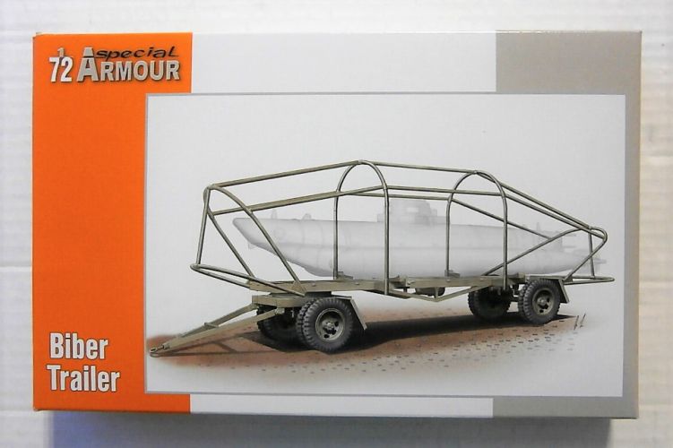 SPECIAL ARMOUR 1/72 72018 BIBER TRAILER