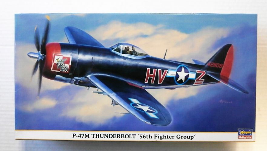 HASEGAWA 1/48 09549 P-47M THUNDERBOLT 56th FIGHTER GROUP