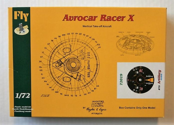 FLY 1/72 72019 AVROCAR RACER X