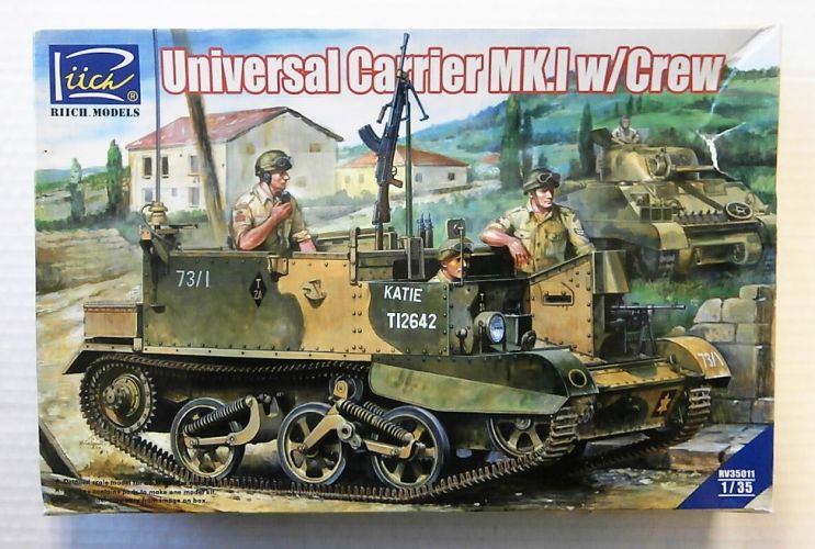 RIICH 1/35 35011 UNIVERSAL CARRIER MK.I WITH CREW
