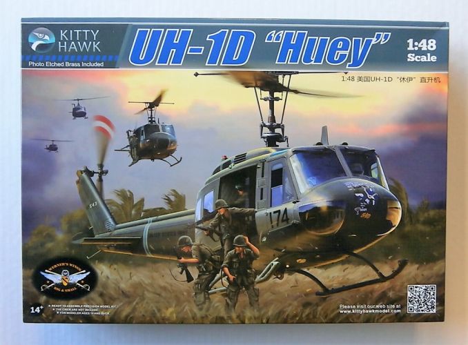 KITTYHAWK 1/48 80154 UH-1D HUEY