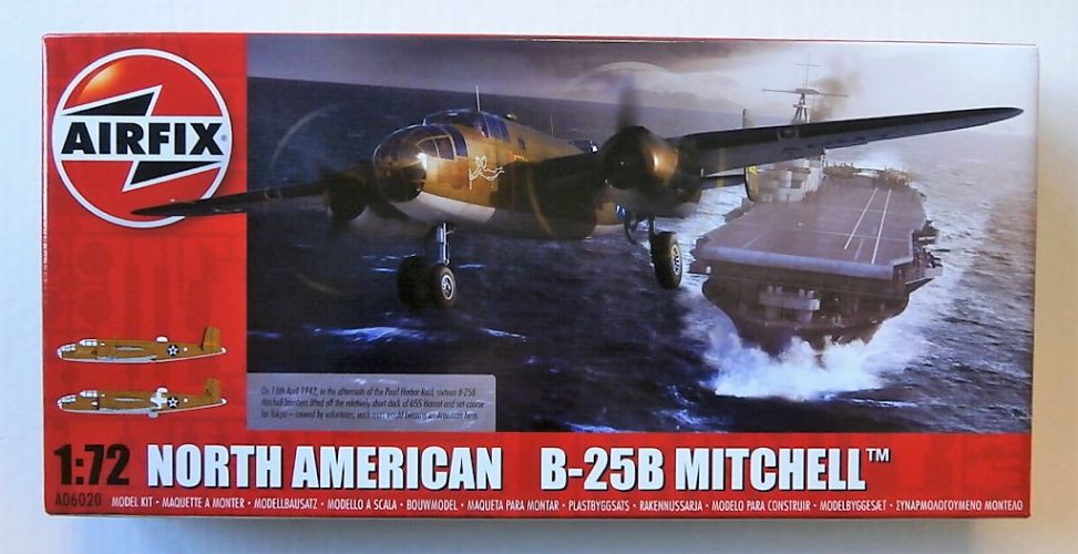 AIRFIX 1/72 06020 NORTH AMERICAN B-25B MITCHELL