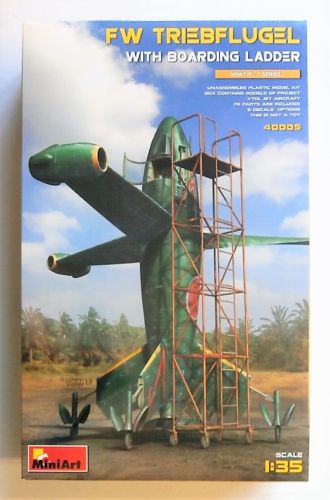 MINIART 1/35 40005 FOCKE WULF TRIEBFLUGEL WITH BOARDING LADDER