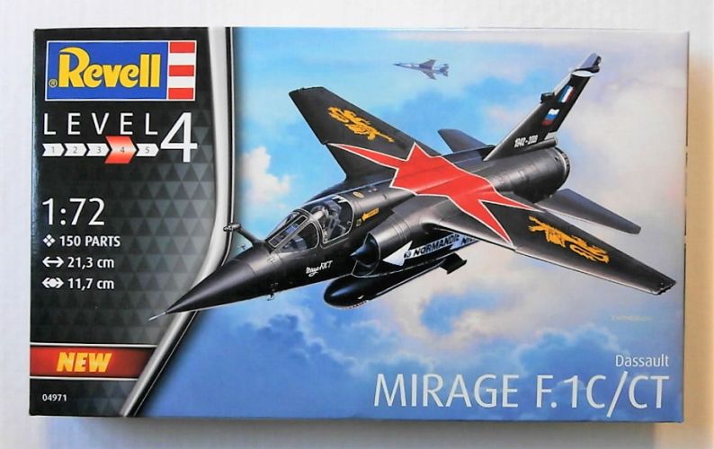 REVELL 1/72 04971 DASSAULT MIRAGE F.1C/CT