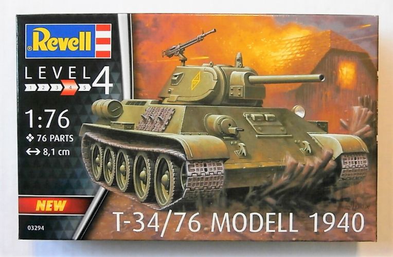 REVELL 1/76 03294 T-34/76 MODEL 1940 