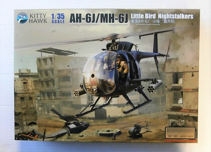 KITTYHAWK 1/35 50003 AH-6J/ MH-6J LITTLE BIRD NIGHTSTALKERS