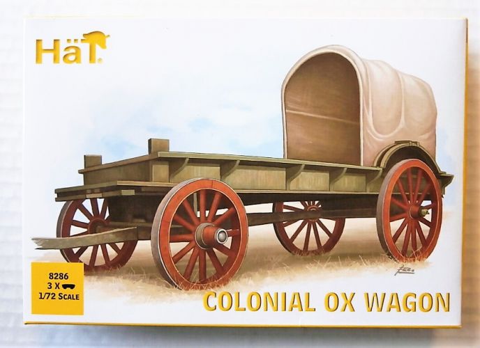 HAT INDUSTRIES 1/72 8286 COLONIAL OX WAGON